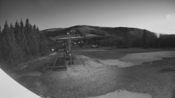 Horní část sjezdovky Skiareálu Ramzová