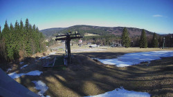 Horní část sjezdovky Skiareálu Ramzová