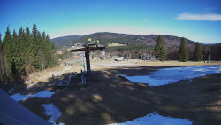 Horní část sjezdovky Skiareálu Ramzová