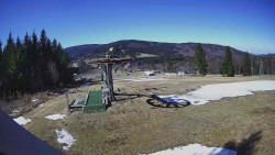 Horní část sjezdovky Skiareálu Ramzová