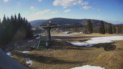 Horní část sjezdovky Skiareálu Ramzová