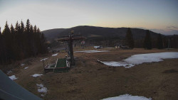 Horní část sjezdovky Skiareálu Ramzová