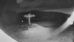 Horní část sjezdovky Skiareálu Ramzová