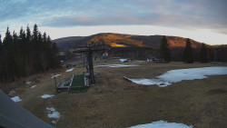 Horní část sjezdovky Skiareálu Ramzová