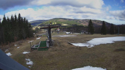 Horní část sjezdovky Skiareálu Ramzová