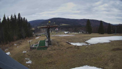 Horní část sjezdovky Skiareálu Ramzová