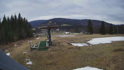 Horní část sjezdovky Skiareálu Ramzová