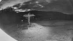 Horní část sjezdovky Skiareálu Ramzová