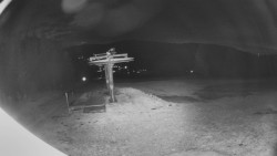 Horní část sjezdovky Skiareálu Ramzová