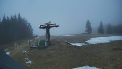 Horní část sjezdovky Skiareálu Ramzová