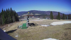 Horní část sjezdovky Skiareálu Ramzová