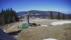 Horní část sjezdovky Skiareálu Ramzová