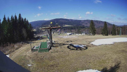 Horní část sjezdovky Skiareálu Ramzová