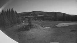 Horní část sjezdovky Skiareálu Ramzová