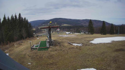 Horní část sjezdovky Skiareálu Ramzová