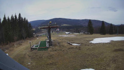 Horní část sjezdovky Skiareálu Ramzová