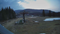 Horní část sjezdovky Skiareálu Ramzová