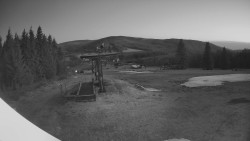 Horní část sjezdovky Skiareálu Ramzová