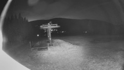 Horní část sjezdovky Skiareálu Ramzová