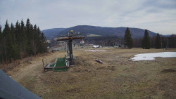 Horní část sjezdovky Skiareálu Ramzová