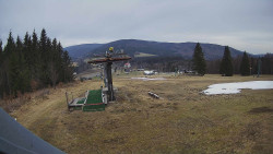 Horní část sjezdovky Skiareálu Ramzová