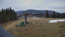 Horní část sjezdovky Skiareálu Ramzová