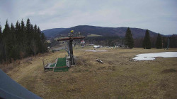 Horní část sjezdovky Skiareálu Ramzová