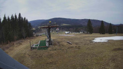 Horní část sjezdovky Skiareálu Ramzová