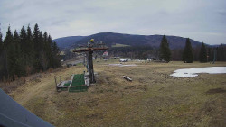 Horní část sjezdovky Skiareálu Ramzová