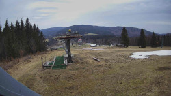 Horní část sjezdovky Skiareálu Ramzová