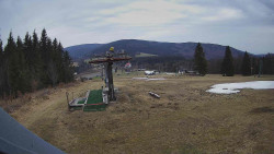 Horní část sjezdovky Skiareálu Ramzová