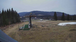 Horní část sjezdovky Skiareálu Ramzová