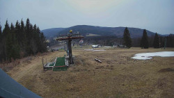 Horní část sjezdovky Skiareálu Ramzová