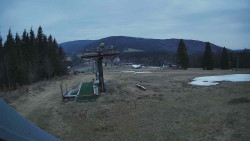 Horní část sjezdovky Skiareálu Ramzová