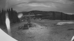 Horní část sjezdovky Skiareálu Ramzová