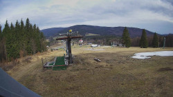 Horní část sjezdovky Skiareálu Ramzová