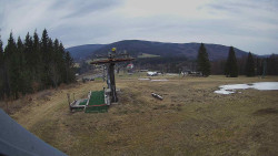 Horní část sjezdovky Skiareálu Ramzová