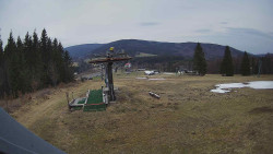 Horní část sjezdovky Skiareálu Ramzová