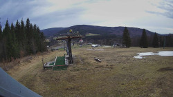 Horní část sjezdovky Skiareálu Ramzová