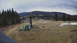 Horní část sjezdovky Skiareálu Ramzová