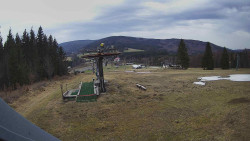 Horní část sjezdovky Skiareálu Ramzová