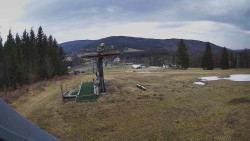 Horní část sjezdovky Skiareálu Ramzová