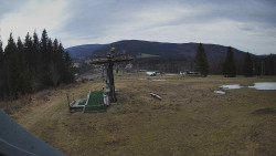 Horní část sjezdovky Skiareálu Ramzová