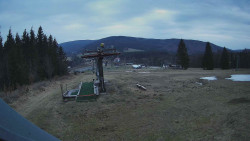 Horní část sjezdovky Skiareálu Ramzová