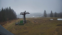 Horní část sjezdovky Skiareálu Ramzová