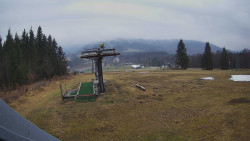 Horní část sjezdovky Skiareálu Ramzová