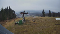 Horní část sjezdovky Skiareálu Ramzová