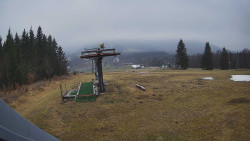 Horní část sjezdovky Skiareálu Ramzová