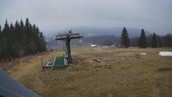 Horní část sjezdovky Skiareálu Ramzová