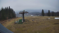 Horní část sjezdovky Skiareálu Ramzová